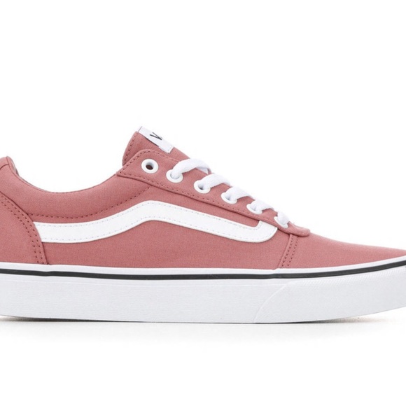 Vans size 8.5 Old Skool Primary Check Shoe Rosette Pink - Picture 7 of 7